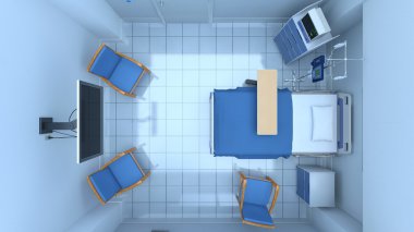 bir çamaşırlar 3d cg render