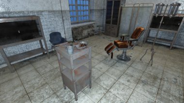 danışmanlık bir oda 3d cg işleme