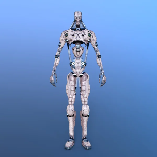 Rendering 3D CG di un robot — Foto Stock