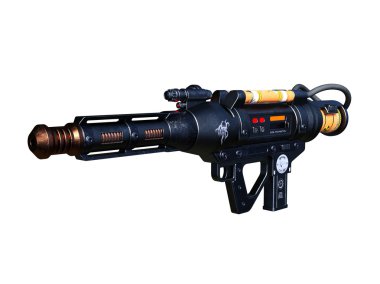 radyoaktivite silah 3d cg render