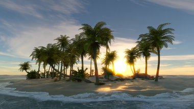 3d cg işleme Adası