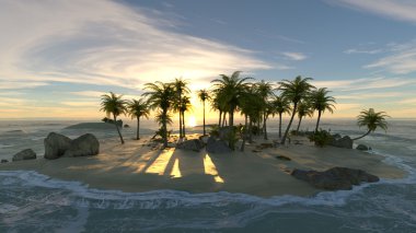 3d cg işleme Adası