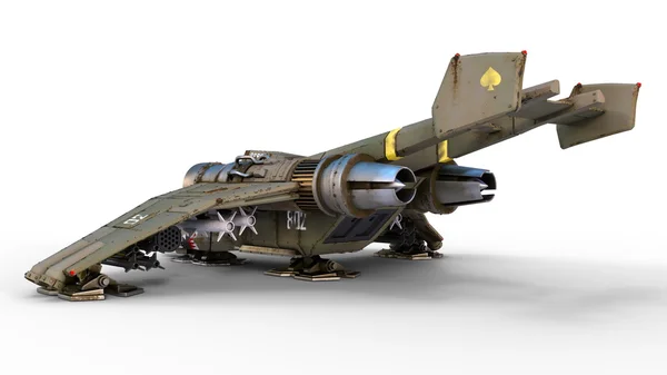 戦闘機の 3 d cg のレンダリング — ストック写真