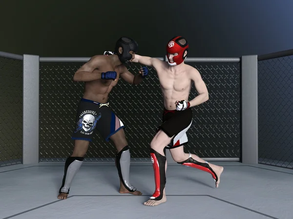 3D CG representación de boxeador —  Fotos de Stock