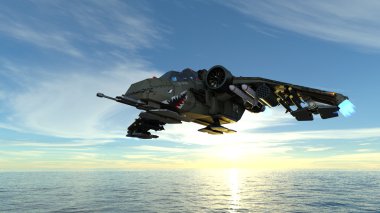 bir Fighter 3d cg işleme
