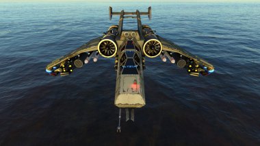 bir Fighter 3d cg işleme