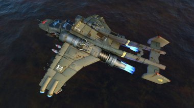 bir Fighter 3d cg işleme