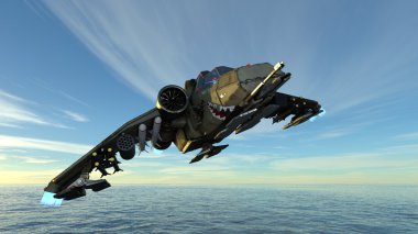 bir Fighter 3d cg işleme