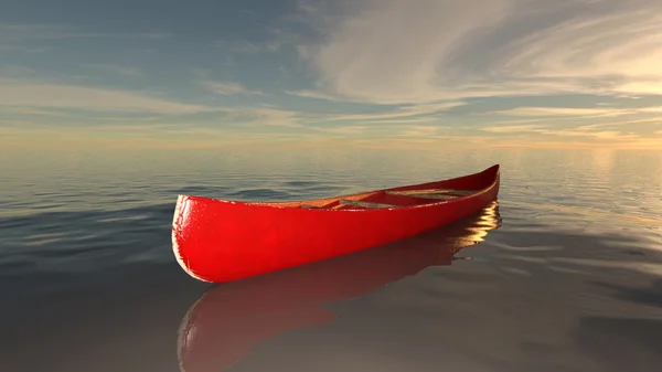 3D CG rendering of a boat — Stock Photo, Image