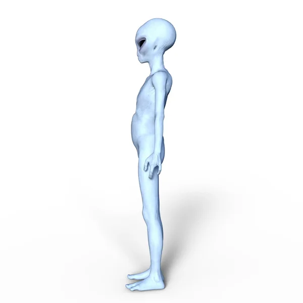 3D CG rendering of an alien — Stock Photo, Image