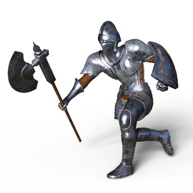 bir şövalyenin 3d cg işleme