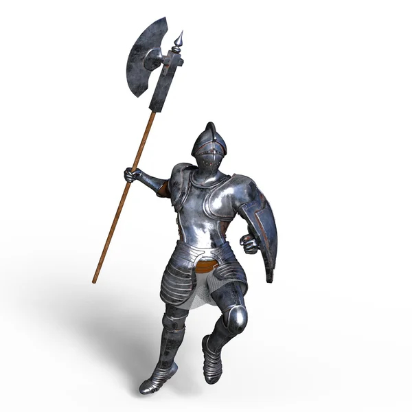 3D CG rendering of a knight — Stock Photo, Image