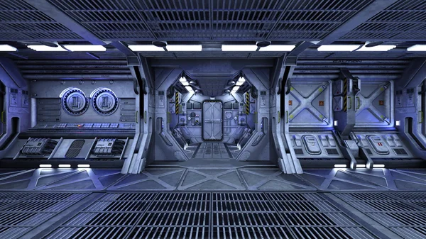 3d cg işleme bir uzay istasyonu