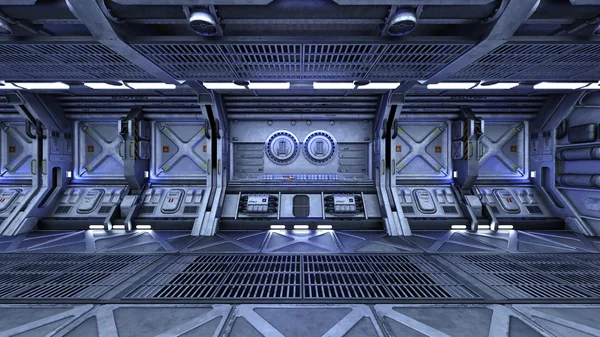 3d cg işleme bir uzay istasyonu