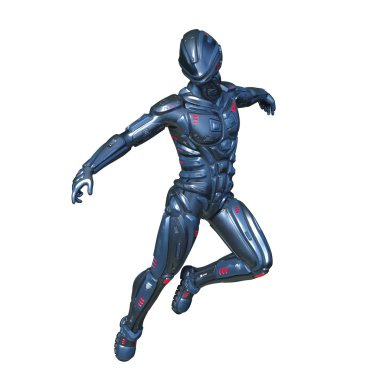 3d cg işleme bir robot