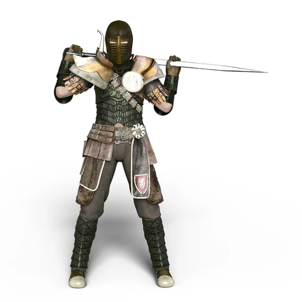 3D CG rendering of a knight — Stock Photo, Image