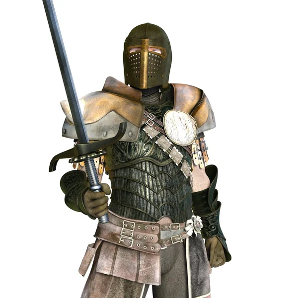 3D CG rendering of a knight — Stock Photo, Image