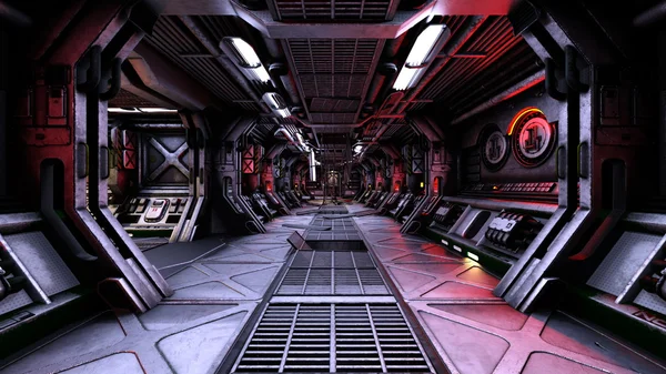 3d cg işleme bir uzay istasyonu