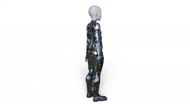 3D rendu 3D d'un extraterrestre 