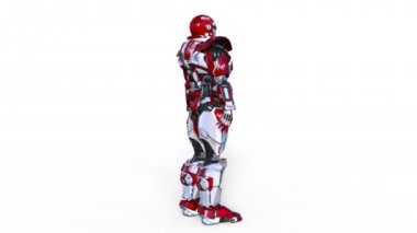 3d cg işleme bir robot