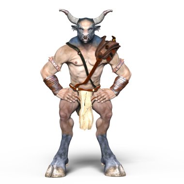 bir canavar 3d cg işleme