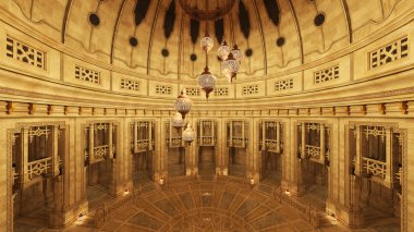 3d cg işleme bir grand salon