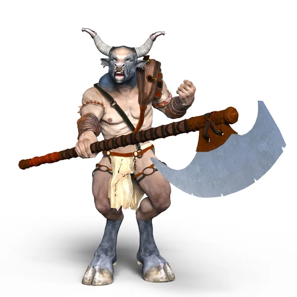 bir canavar 3d cg işleme