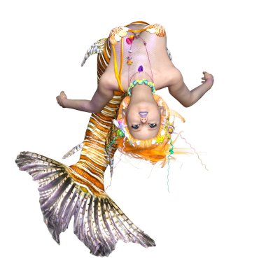 Deniz kızı 3d cg render