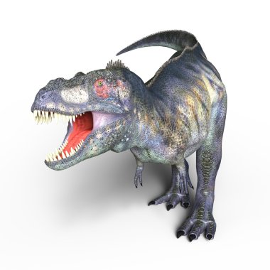 bir dinozor 3d cg işleme