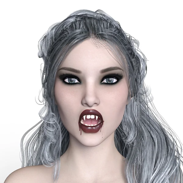 3D rendu 3D d'une vampire femelle — Photo