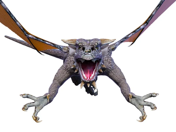 3D CG representación de un dragón — Foto de Stock