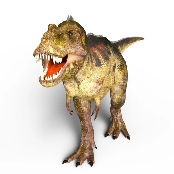 3D CG renderização de um dinossauro — Fotografia de Stock