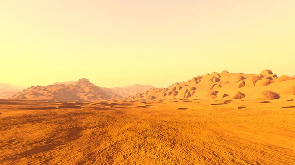 3D CG rendering of desert — Stock Photo, Image