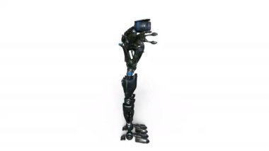 3d cg işleme bir robot