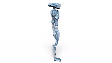 3d cg işleme bir robot