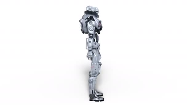 3D rendu 3D d'un robot 