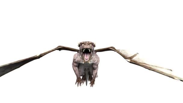 3D rendu 3D d'un dragon 