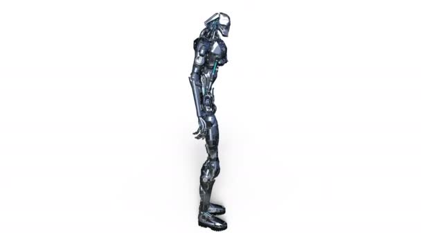 3D rendu 3D d'un robot 