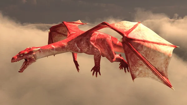 3D CG rendering of a dragon — Stock Photo, Image