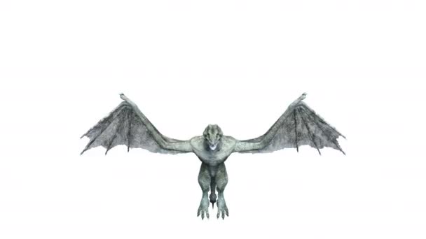 3D rendu 3D d'un dragon 