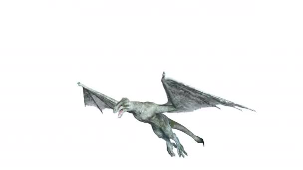3D rendu 3D d'un dragon 