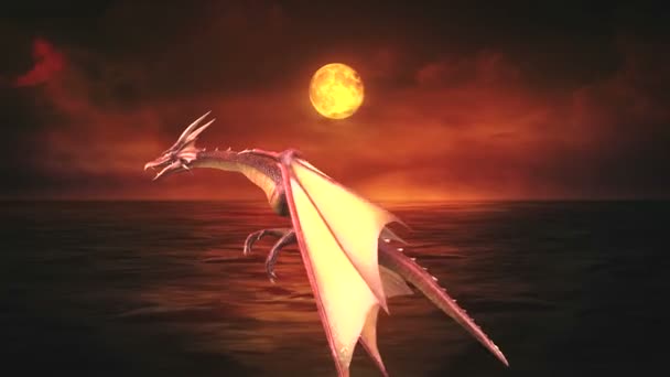 3D rendu 3D d'un dragon 