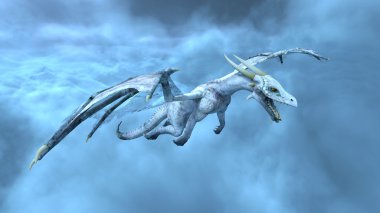 3d cg işleme bir ejderha