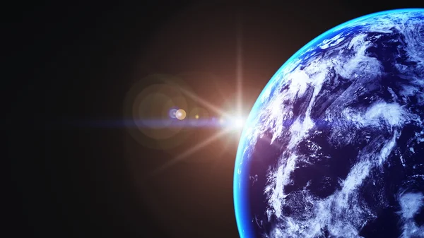 3D CG rendering of the earth — Stock Photo, Image