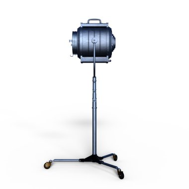 3d cg işleme düz bir ışık