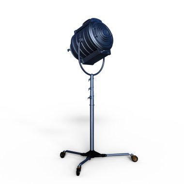 3d cg işleme düz bir ışık