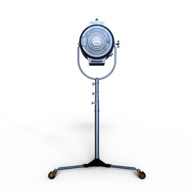 3d cg işleme düz bir ışık