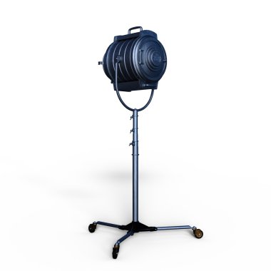 3d cg işleme düz bir ışık