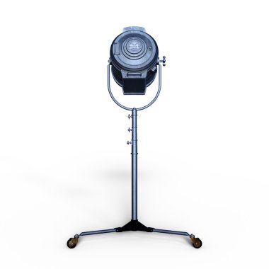 3d cg işleme düz bir ışık