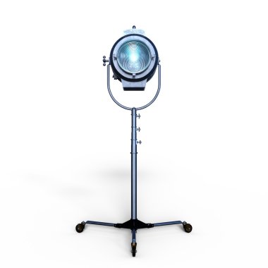 3d cg işleme düz bir ışık